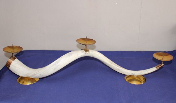 Kudu Inner Bone Candle Holder