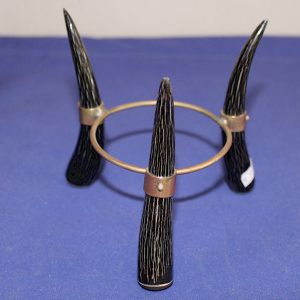 Horn Stand (Ostrich Eggs)