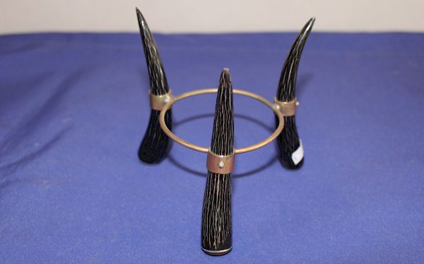 Horn Stand (Ostrich Eggs)