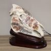 Zebra Skull Scrimshaw on Foot-piece - Image 2